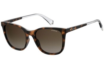 Ochelari de soare Polaroid PLD4059/S 086/LA Polarized Pătrați Havana