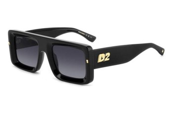 Okulary przeciwsłoneczne Dsquared2 D20141/S 807/9O Kwadratowe Czarne