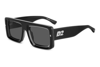 Zonnebril Dsquared2 D20141/S 08A/IR Vierkant Zwart