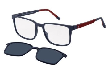 Okulary korekcyjne Tommy Hilfiger TH2145/CS 8RU/C3 Prostokątne Niebieskie