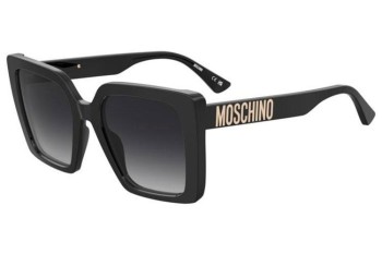 Zonnebril Moschino MOS172/S 807/9O Vierkant Zwart