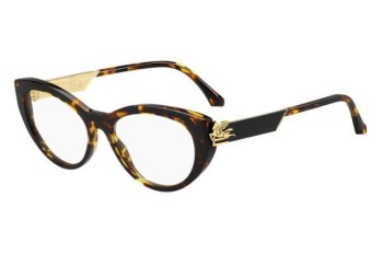 Okulary korekcyjne Etro ETRO0041 086 Kocie oczy Havana