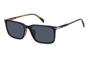 Ochelari de soare David Beckham DB1163/F/S 05K/KU Dreptunghiulari Negri