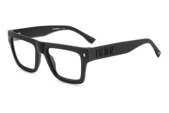 Okulary korekcyjne Dsquared2 ICON0023 003 Prostokątne Czarne