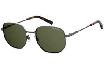 Ochelari de soare Polaroid PLD2081/S/X KJ1/UC Polarized Pătrați Argintii