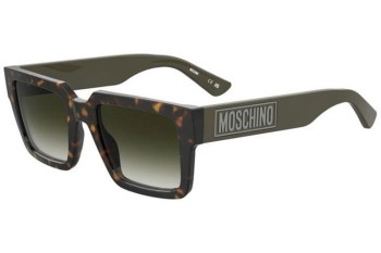 Zonnebril Moschino MOS175/S 086/9K Rechthoekige Havana