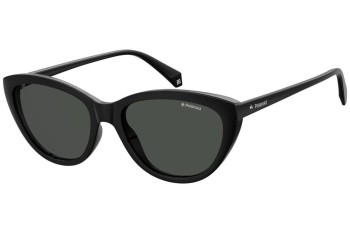 Okulary przeciwsłoneczne Polaroid PLD4080/S 807/M9 Polarized Kocie oczy Czarne