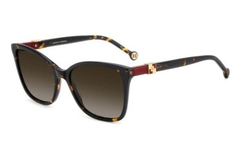 Ochelari de soare Carolina Herrera HER0273/S 086/HA Dreptunghiulari Havana