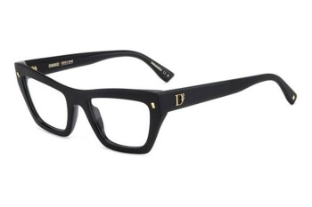 Ochelari Dsquared2 D20153 807 Dreptunghiulari Negri