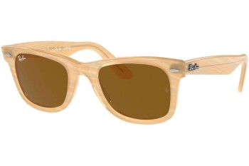 Слънчеви очила Ray-Ban Wayfarer Change Collection RB2140 140833 Квадратни Кафява