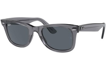 Aurinkolasit Ray-Ban Wayfarer RB2140 6773R5 Kulmikkaat Harmaa