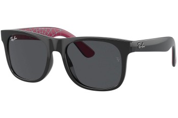 Okulary przeciwsłoneczne Ray-Ban Junior Junior Justin RJ9069S 716787 Kwadratowe Czarne