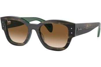 Okulary przeciwsłoneczne Ray-Ban RB7681S 140251 Kwadratowe Zielone