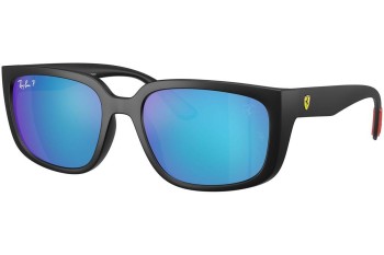 Aurinkolasit Ray-Ban RB4443M F602A1 Polarized Kulmikkaat Musta