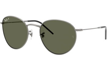 Solbriller Ray-Ban RBR0103S 004/9A Polarized Rund Grå