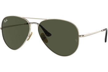 Ochelari de soare Ray-Ban RB8089 926531 Pilot Aurii