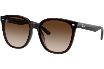 Слънчеви очила Ray-Ban RB4423D 714/13 Правоъгълни Кафява