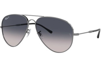 Aurinkolasit Ray-Ban RB3825 004/78 Polarized Pilotti Harmaa