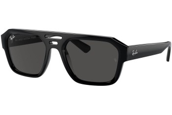 Solbriller Ray-Ban Corrigan RB4397 667787 Flat Top Sort