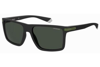 Okulary przeciwsłoneczne Polaroid PLD2098/S 7ZJ/M9 Polarized Kwadratowe Czarne