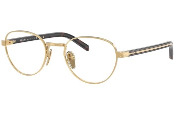 Okulary korekcyjne Prada PRB53V 5AK1O1 Okrągłe Złote Okulary korekcyjne Prada PRB53V 5AK1O1 Okrągłe Złote