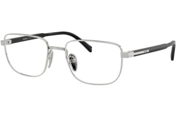 Okulary korekcyjne Prada PRB51V 1BC1O1 Prostokątne Srebrne