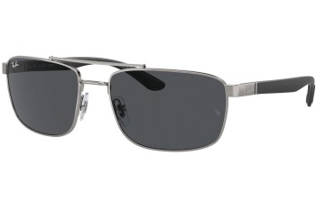 Слънчеви очила Ray-Ban RB3737 004/87 Правоъгълни Сива