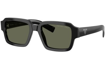 Aurinkolasit Prada PR02ZS 1AB03R Polarized Suorakulmainen Musta