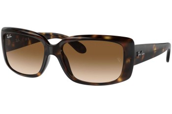 Okulary przeciwsłoneczne Ray-Ban RB4389 710/51 Prostokątne Havana