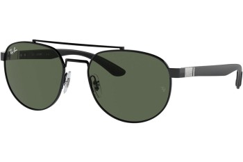 Solbriller Ray-Ban RB3736 002/71 Rektangulær Sort