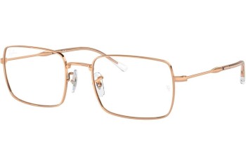 Silmälasit Ray-Ban RX6520 3094 Suorakulmainen Kulta