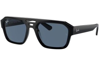 Zonnebril Ray-Ban Corrigan RB4397 667780 Flat Top Zwart