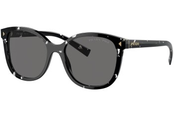 Ochelari de soare Prada PR22ZS 15S5Z1 Polarized Pătrați Negri