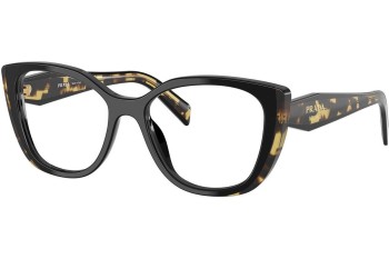 szemüvegeinket Prada PRB04V 3891O1 Cat Eye Fekete