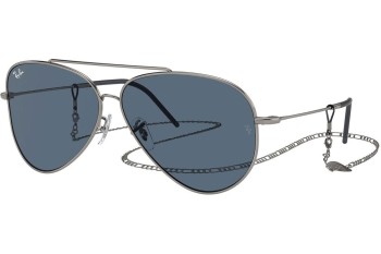 Слънчеви очила Ray-Ban Aviator Reverse RBR0101S 004/3A Пилотни Сребърна