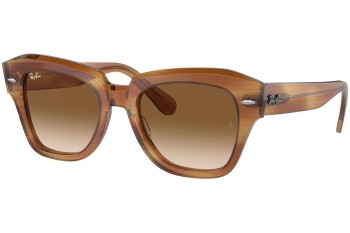 Aurinkolasit Ray-Ban State Street RB2186 140351 Kulmikkaat Ruskea