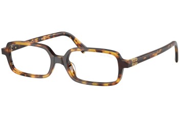 Ochelari de soare Miu Miu MU11ZS 14L08N blue-light [non-prescription] Dreptunghiulari Havana