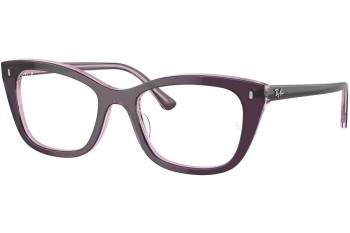 Ochelari Ray-Ban RX5433 8364 Cat Eye Violeți