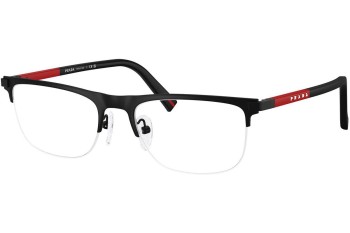 Ochelari Prada Linea Rossa PS50RV 1BO1O1 Dreptunghiulari Negri