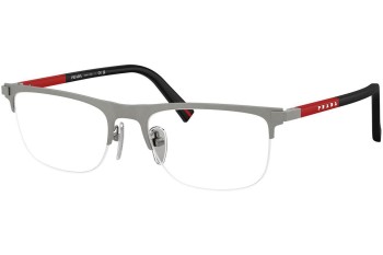 Okulary korekcyjne Prada Linea Rossa PS50RV DHG1O1 Prostokątne Szare