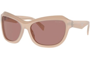 Aurinkolasit Prada PRA27S 19R10D Cat Eye Beige