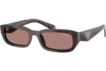 Okulary przeciwsłoneczne Prada PRB06S 17N60B Kwadratowe Havana