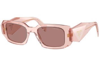 Ochelari de soare Prada PR17WS 19Q10D Dreptunghiulari Roz