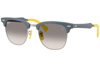 Okulary przeciwsłoneczne Ray-Ban RB3807M F11232 Prostokątne Srebrne