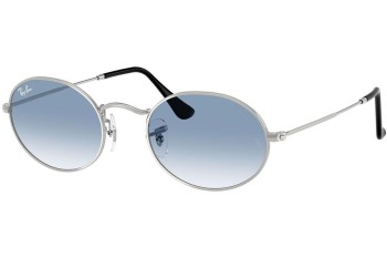 Sunčane naočale Ray-Ban Oval RB3547 003/3F Tiny Srebrni