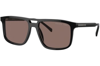 Слънчеви очила Prada PRA22S 16K30H Polarized Квадратни Черна