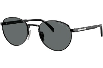 Aurinkolasit Prada PRB51S 1AB5Z1 Polarized Pyöreä Musta