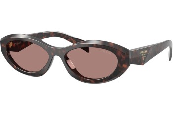 Ochelari de soare Prada PR26ZS 17N60B Ovali Havana