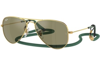 Aurinkolasit Ray-Ban Junior Aviator Junior RJ9506S 223/6R Pilotti Kulta