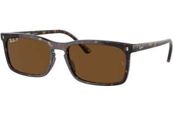 Aurinkolasit Ray-Ban RB4435 902/57 Polarized Suorakulmainen Havana